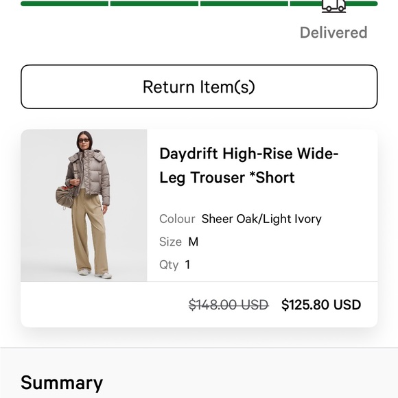 Daydrift High-Rise Wide-Leg Trouser *Short - Picture 2 of 6